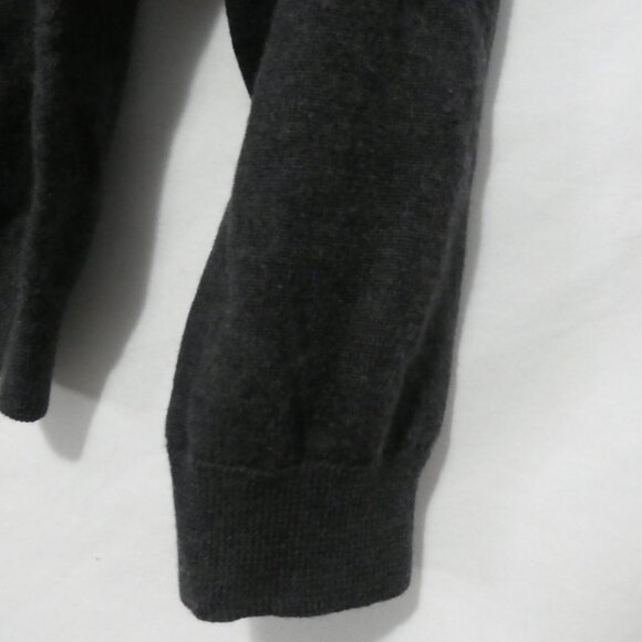 Classic Black Mock Neck Sweater | 17.5 inches pit to pit measured - Picture 8 of 14